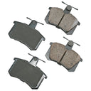 Akebono EUR228 Disc Brake Pad Set - Rear