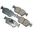 Akebono EUR781 Disc Brake Pad Set - Front