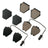 Akebono EUR839 Disc Brake Pad Set - Front