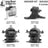 Anchor 300162 Engine Mount Kit