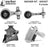 Anchor 300457 Engine Mount Kit