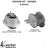 Anchor 300484 Engine Mount Kit