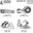 Anchor 300739 Engine Mount Kit