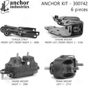 Anchor 300742 Engine Mount Kit