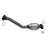 AP Exhaust 644163 Catalytic Converter - Rear
