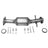 AP Exhaust 645239 Catalytic Converter - Rear