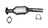 AP Exhaust 645454 Catalytic Converter - Right