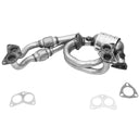 AP Exhaust 771187 Catalytic Converter with Integrated Exhaust Manifold - Front