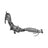 AP Exhaust 776008 Catalytic Converter with Integrated Exhaust Manifold - Front