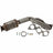 ATP Parts 101340 Catalytic Converter with Integrated Exhaust Manifold - Front Right or Right