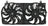 APDI 6010324 Dual Radiator and Condenser Fan Assembly