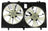 APDI 6010338 Dual Radiator and Condenser Fan Assembly