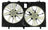 APDI 6010339 Dual Radiator and Condenser Fan Assembly
