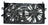 APDI 6016141 Dual Radiator and Condenser Fan Assembly - Left