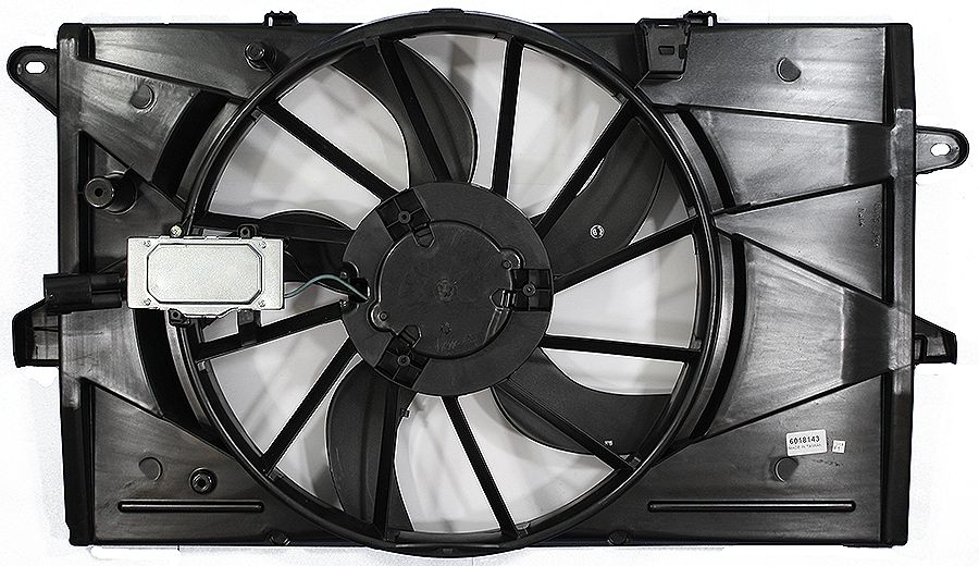 APDI 6018143 Dual Radiator and Condenser Fan Assembly