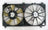 APDI 6025107 Dual Radiator and Condenser Fan Assembly