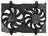 APDI 6029147 Dual Radiator and Condenser Fan Assembly