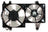 APDI 6034154 Dual Radiator and Condenser Fan Assembly