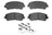 ADVICS AD1374 Disc Brake Pad Set - Front