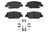 ADVICS AD2037 Disc Brake Pad Set - Rear