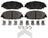 ADVICS AD2176 Disc Brake Pad Set - Front