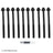 Beck Arnley 016-1053 Engine Cylinder Head Bolt Set