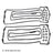 Beck Arnley 036-1510 Engine Valve Cover Gasket Set
