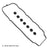 Beck Arnley 036-1805 Engine Valve Cover Gasket Set