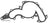 Beck Arnley 039-4166 Engine Water Pump Gasket