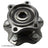 Beck Arnley 051-6201 Wheel Bearing and Hub Assembly - Rear