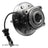 Beck Arnley 051-6302 Wheel Bearing and Hub Assembly - Rear
