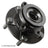 Beck Arnley 051-6343 Wheel Bearing and Hub Assembly - Front