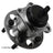 Beck Arnley 051-6431 Wheel Bearing and Hub Assembly - Rear