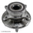 Beck Arnley 051-6480 Wheel Bearing and Hub Assembly - Front