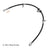 Beck Arnley 073-1395 Brake Hydraulic Hose - Front Right