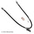 Beck Arnley 073-1882 Brake Hydraulic Hose - Front Left