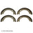 Beck Arnley 081-3199 Parking Brake Shoe - Rear