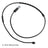 Beck Arnley 084-1913 Disc Brake Pad Wear Sensor - Rear