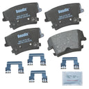 Bendix Friction CFC1057VR Disc Brake Pad Set - Rear