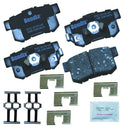 Bendix Friction CFC1086 Disc Brake Pad Set - Rear