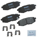 Bendix Friction CFC1124 Disc Brake Pad Set - Rear