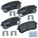 Bendix Friction CFC1157 Disc Brake Pad Set - Rear