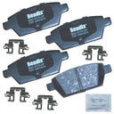 Bendix Friction CFC1161 Disc Brake Pad Set - Rear