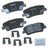 Bendix Friction CFC1439 Disc Brake Pad Set - Rear