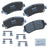 Bendix Friction CFC1623 Disc Brake Pad Set - Front