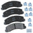 Bendix Friction CFC2087 Disc Brake Pad Set - Front