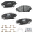 Bendix Friction CFC2275 Disc Brake Pad Set - Front