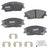 Bendix Friction CFC2285 Disc Brake Pad Set - Front