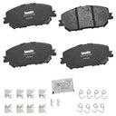 Bendix Friction CFC2375 Disc Brake Pad Set - Front