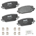 Bendix Friction CFC2411 Disc Brake Pad Set - Rear